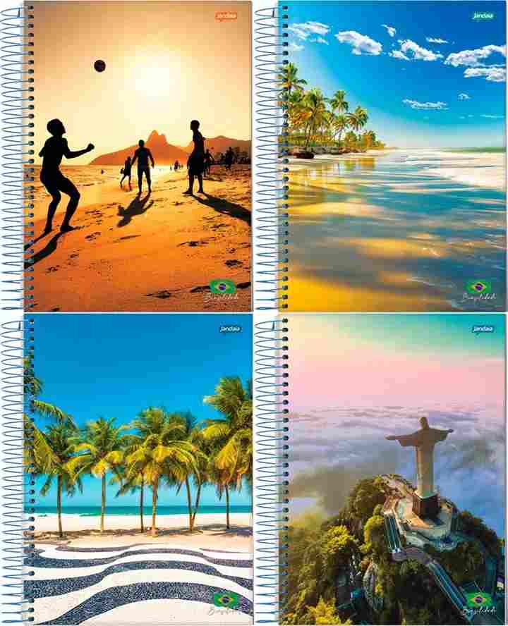CADERNO C.D. 1X1 BRASILIDADE